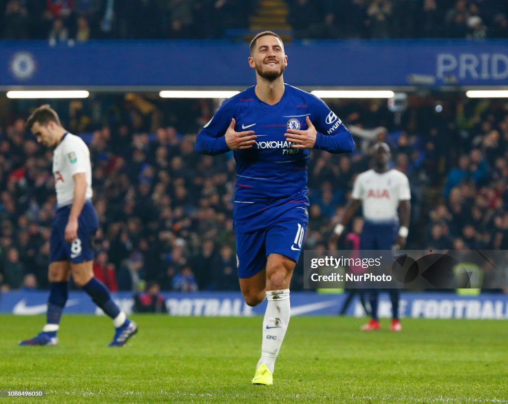 Chelsea v Tottenham Hotspur - Carabao Cup: Semi-Final Second Leg