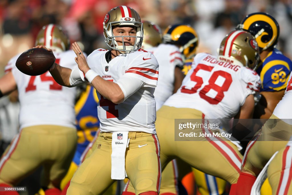 San Francisco 49ers v Los Angeles Rams