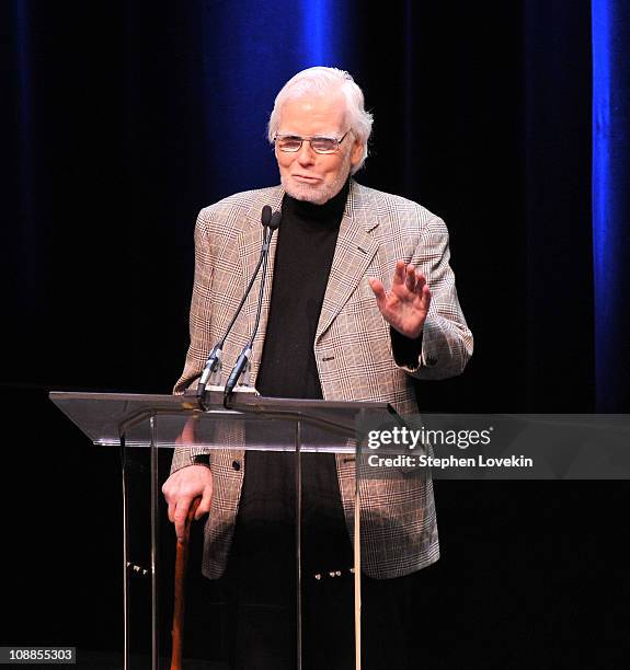 Writer/director Frank Gilroy attends the 63rd annual Writers Guild Awards at the AXA Equitable Center on February 5, 2011 in New York, United States.