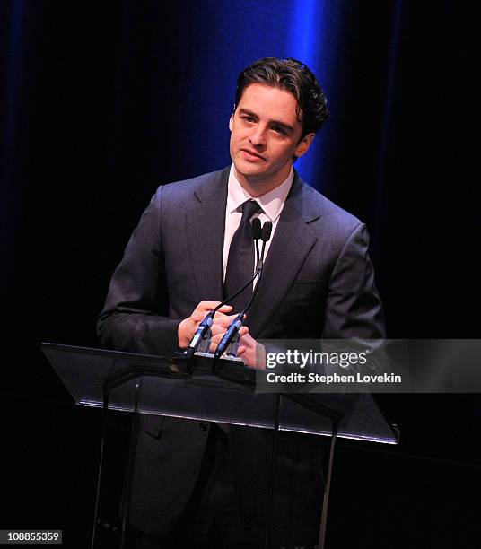 Actor Vincent Piazza attends the 63rd annual Writers Guild Awards at the AXA Equitable Center on February 5, 2011 in New York, United States.