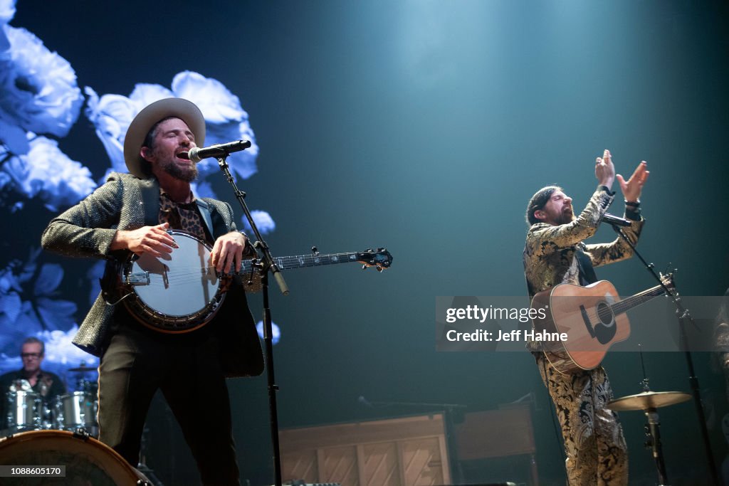 The Avett Brothers In Concert - Charlotte, North Carolina