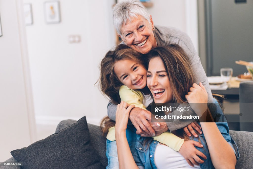 Three Generation women