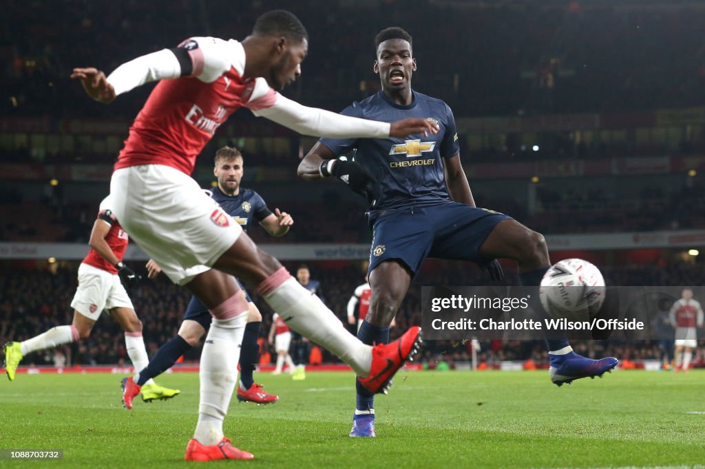 Arsenal v Manchester United - FA Cup Fourth Round