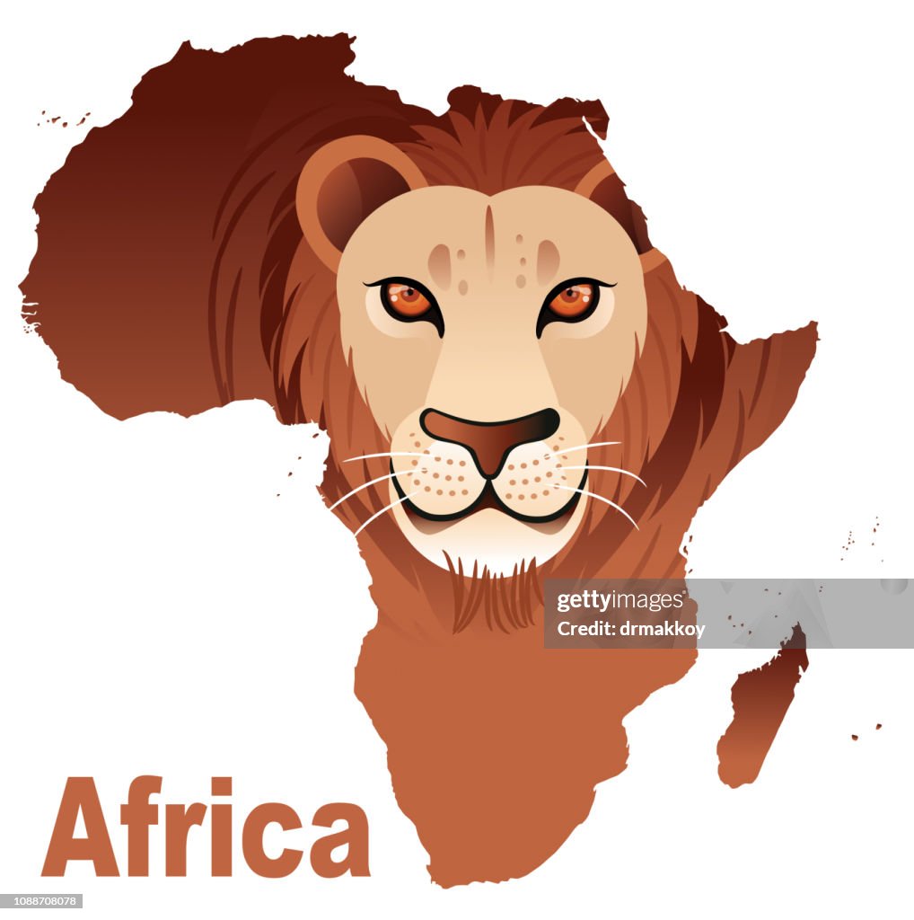 Africa and Lion