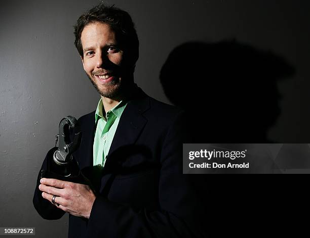 Aron Ralston arrives at the "127 Hours" Australian premiere at Event Cinemas George Street on February 7, 2011 in Sydney, Australia.