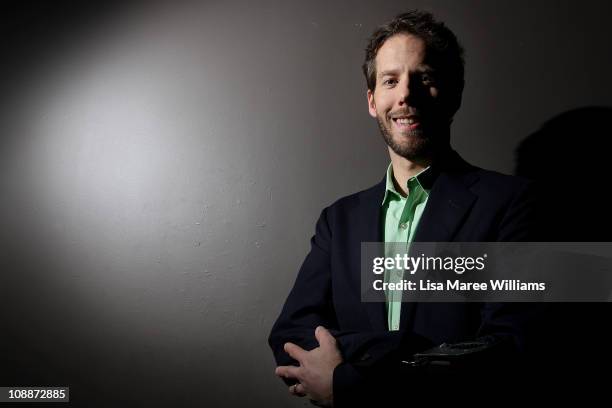 Aron Ralston arrives at the "127 Hours" Australian premiere at Event Cinemas George Street on February 7, 2011 in Sydney, Australia.