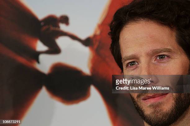 Aron Ralston arrives at the "127 Hours" Australian premiere at Event Cinemas George Street on February 7, 2011 in Sydney, Australia.