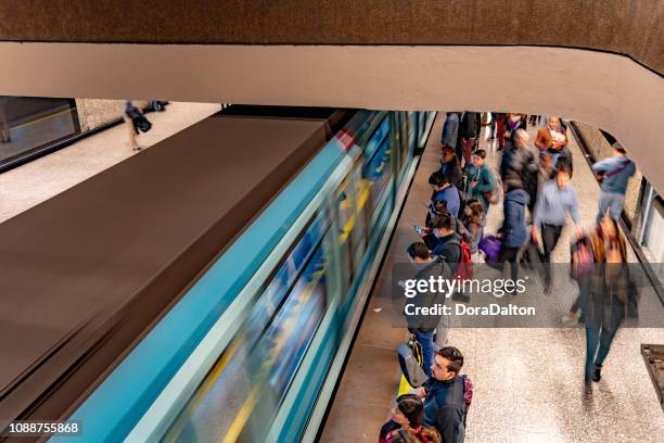 subway station, chile - santiago stock pictures, royalty-free photos & images