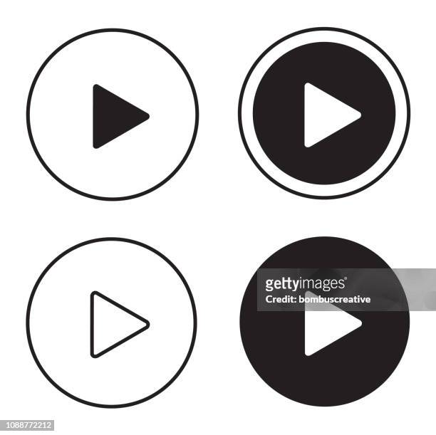 play icons - playing stock illustrations