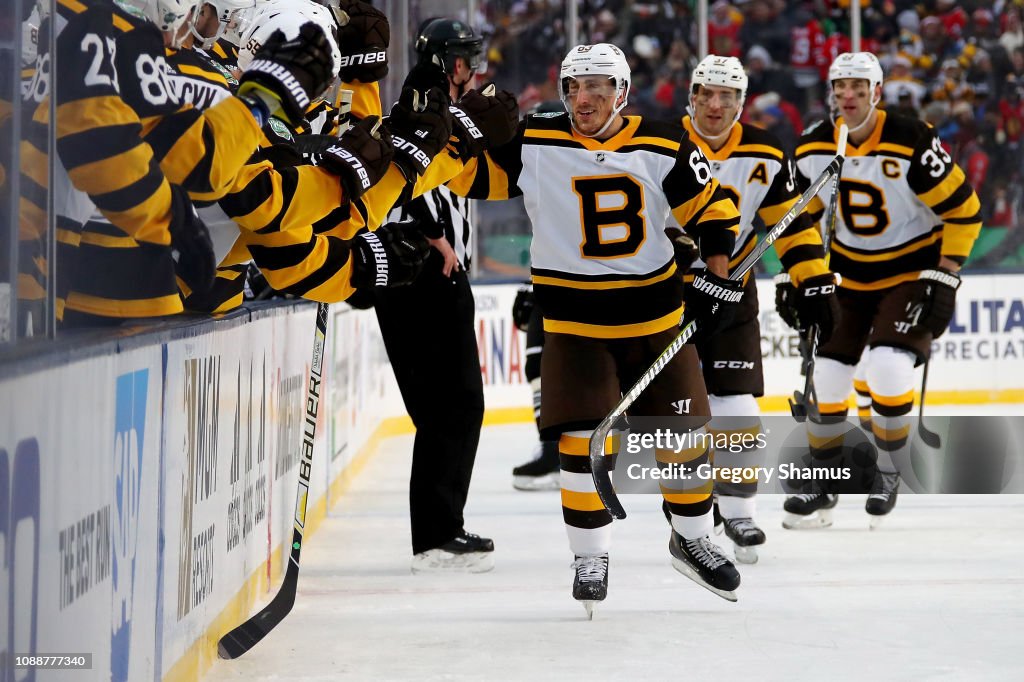 2019 Bridgestone NHL Winter Classic - Boston Bruins v Chicago Blackhawks