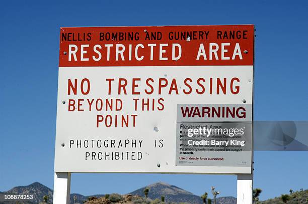 Area 51 File Photo near Rachel, Nevada