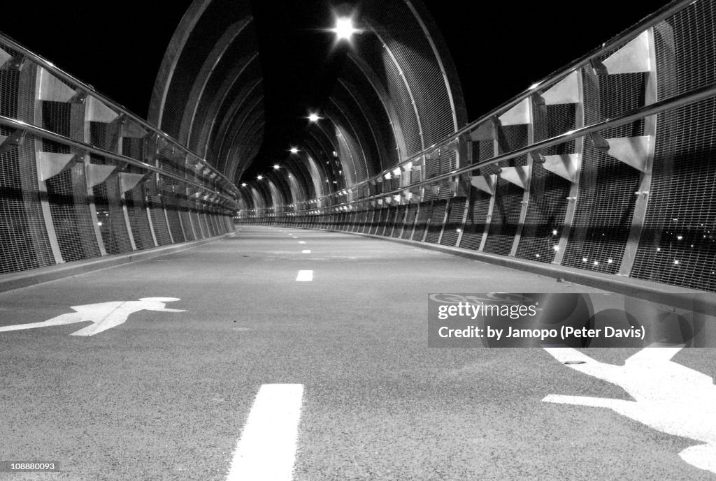 Keep left - Pedestrian vs bicycle