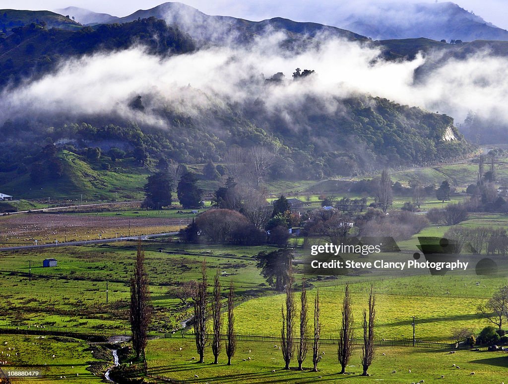 Low cloud in the valley