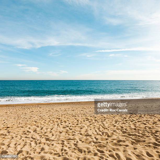 beach - sabbia foto e immagini stock