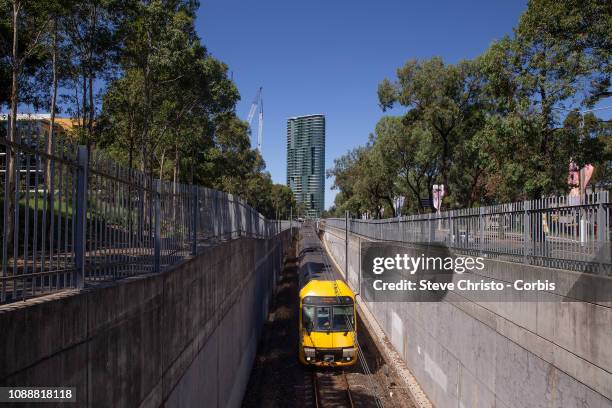 New cracks have been found on a different level of Sydney’s Opal Tower building at Olympic Park on January 01, 2019 in Sydney, Australia.