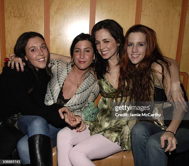 Eliza Dushku and Guests during Grand Opening of Nest Nightclub in New York City at Nest in New York City, New York, United States.