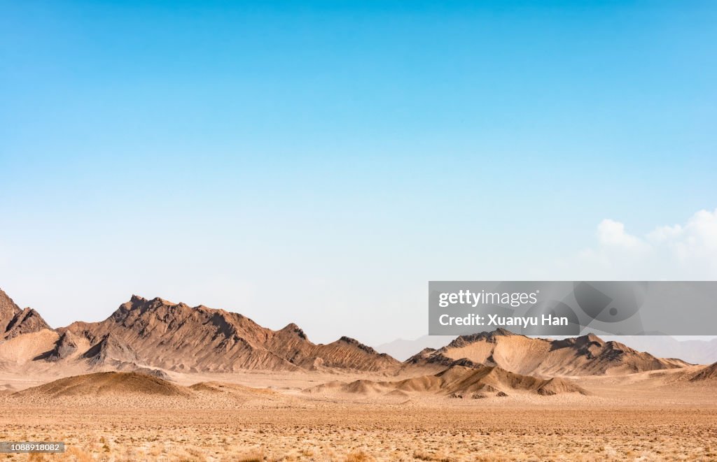 Mountain in the desert