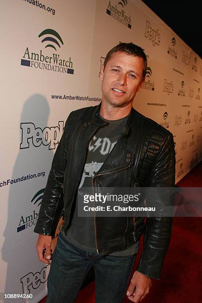 Grant Show during The AmberWatch Foundation launch party to increase awareness for their child abduction, abuse and molestation prevention program at...