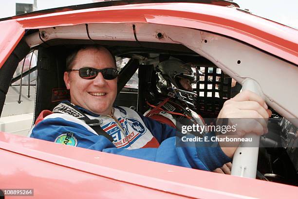 Pixar's John Lasseter during Premiere of Disney Pixar's "CARS" at Lowe's Motor Speedway at Lowe's Motor Speedway in Charlotte, NC, United States.