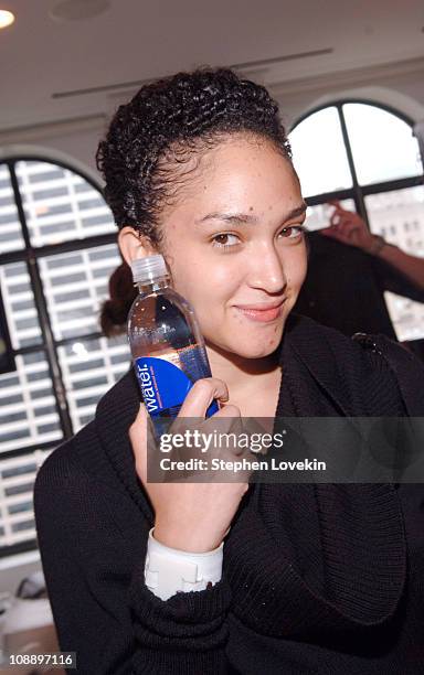 Naima Mora during 2006 MTV Video Music Awards - VitaminWater at Style Villa - Day 1 at Bryant Park Hotel in New York City, New York, United States.
