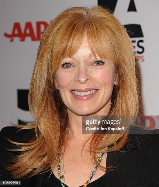 Actress Frances Fisher arrives at the AARP The Magazine's 10th Annual Movies For Grownups Awards at the Beverly Wilshire Four Seasons Hotel on...