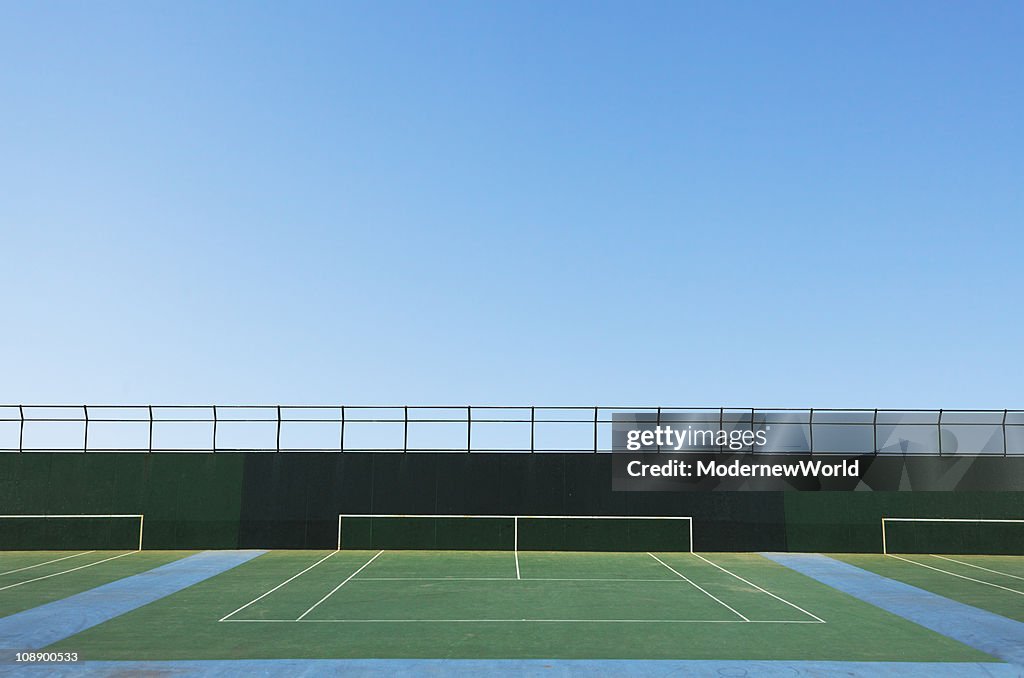 A tennis court