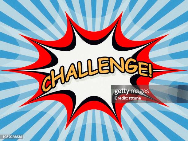 comic book effects - challenger explosion stock illustrations