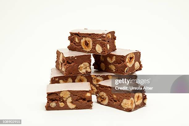 italian nougat - nougat stock pictures, royalty-free photos & images