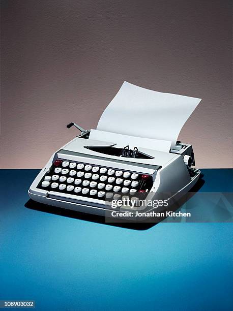 a retro typewriter - storytelling stock pictures, royalty-free photos & images