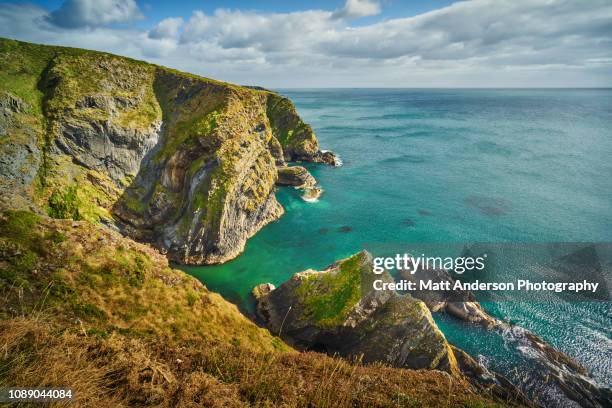 nohoval cove coastline 4 - kinsale stock pictures, royalty-free photos & images