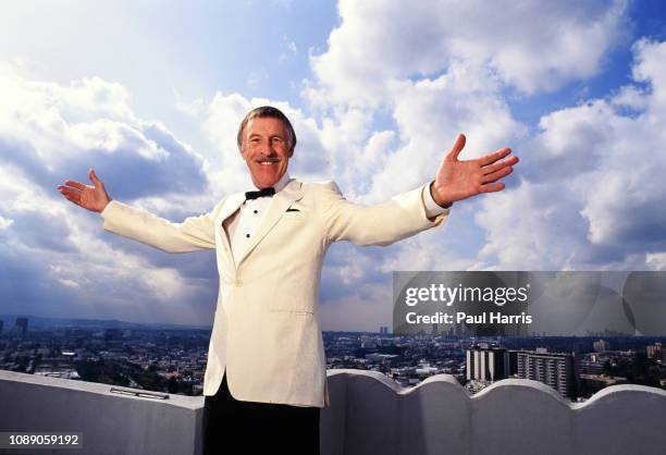 Bruce Forsyth, English comedian and television host January 1, 1992 at The St James Club Los Angeles