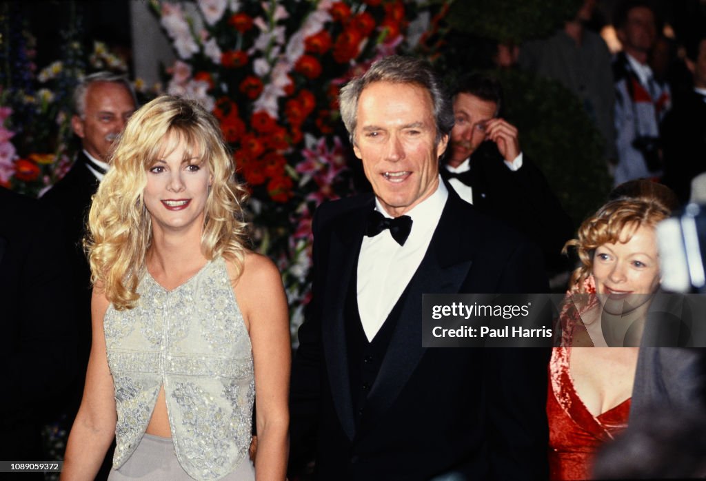 Alison Eastwood, Clint Eastwood, and Frances Fisher...