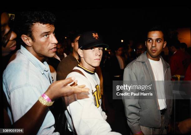 Marky Mark of New Kids on the Block release the album Life in the Streets AKA Mark Robert Michael Wahlberg arriving September 12, 1994 at an event in...