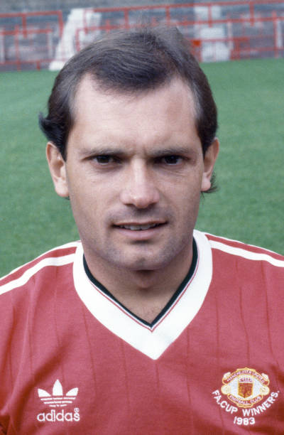 Ray Wilkins of Manchester United at Old Trafford, Manchester in August 1983.