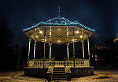Hexham Bandstand at Christmas