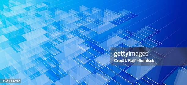 abstract grid pattern - perspective stock illustrations