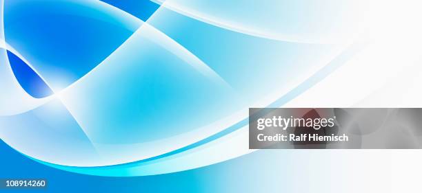 curved intersecting lines - light reflection abstract stock illustrations
