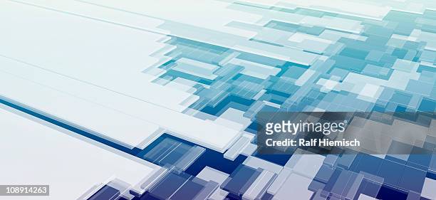abstract grid pattern - perspective stock illustrations