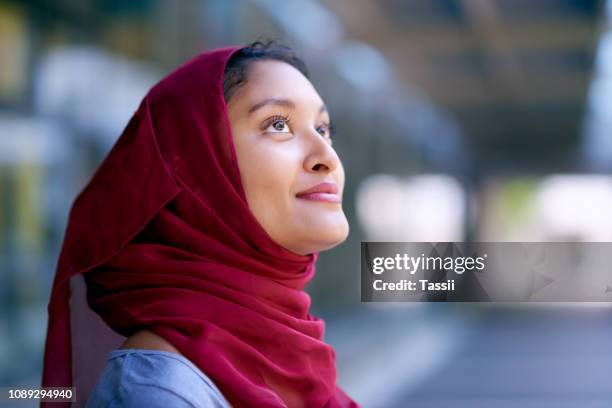 my future is what i make it - headscarf stock pictures, royalty-free photos & images