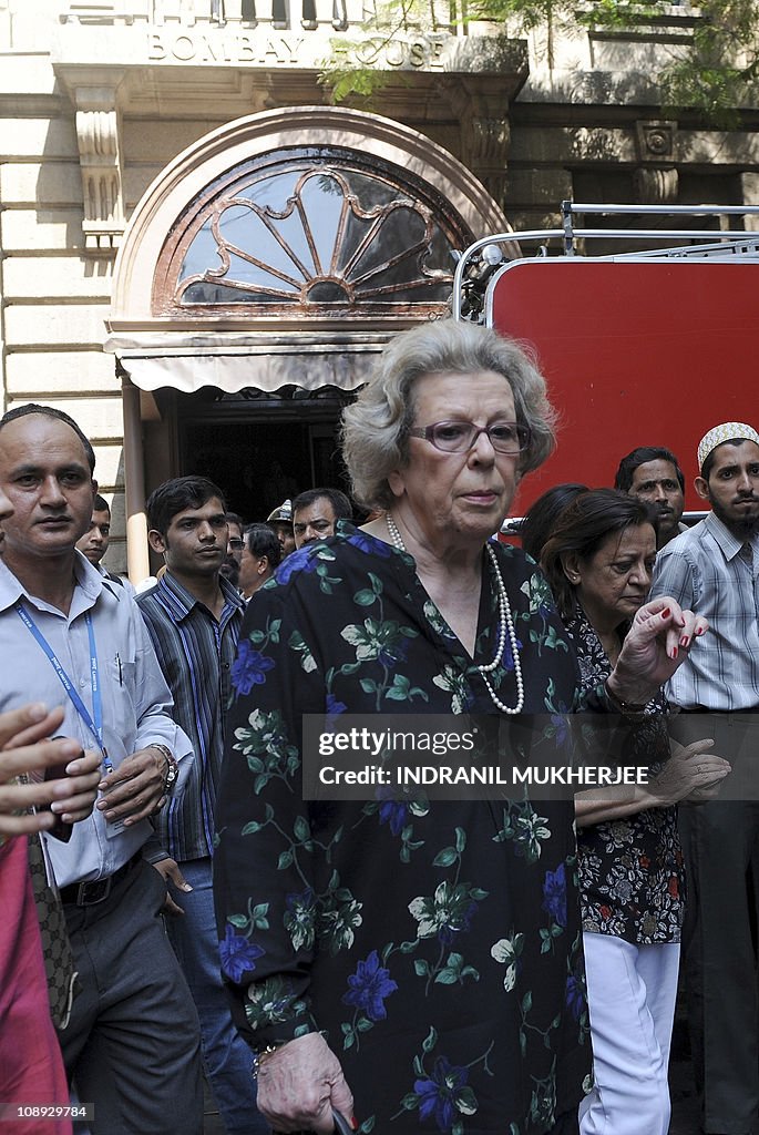 Simone Tata (C), Chairman Emeritus of Tr