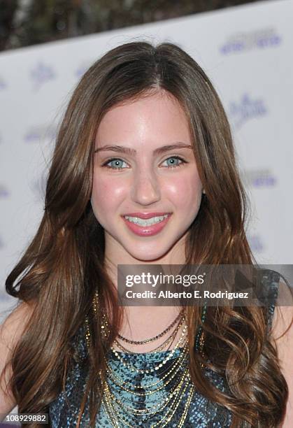 Actress Ryan Newman arrives at the premiere of Paramount Pictures' "Justin Bieber: Never Say Never" held at Nokia Theater L.A. Live on February 8,...