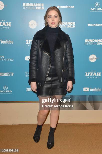 Seana Kerslake attends the "The Hole In The Ground" Premiere during the 2019 Sundance Film Festival at Egyptian Theatre on January 25, 2019 in Park...