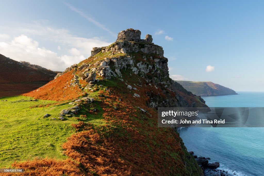 England, Somerset - Valley of Rocks