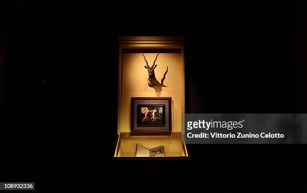 Atmosphere during the Arcimboldo exhibition press preview held at Palazzo Reale on February 9, 2011 in Milan, Italy.