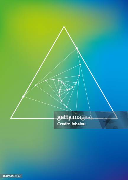 ilustraciones, imágenes clip art, dibujos animados e iconos de stock de símbolo esotérico de la geométrica - geometría sagrada