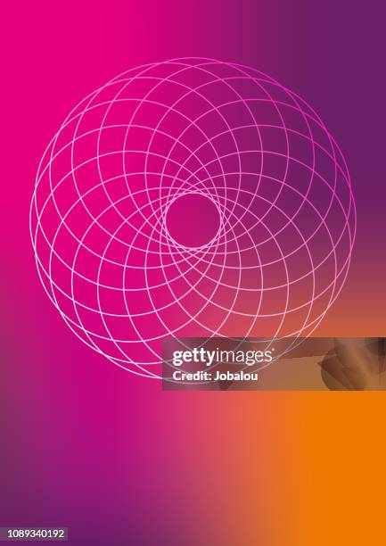 bildbanksillustrationer, clip art samt tecknat material och ikoner med esoteriska geometriska symbol - korsmönster