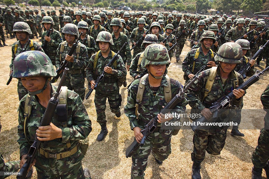 Thailand And Cambodia Exchange Artillery Fire Over Disputed Temple Site