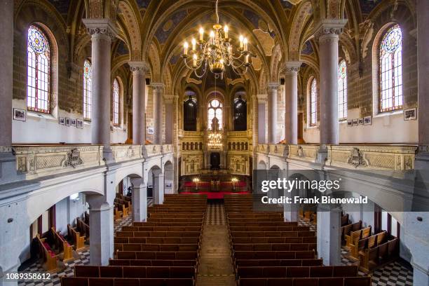 Inside the Great Synagogue, Velká Synagoga.