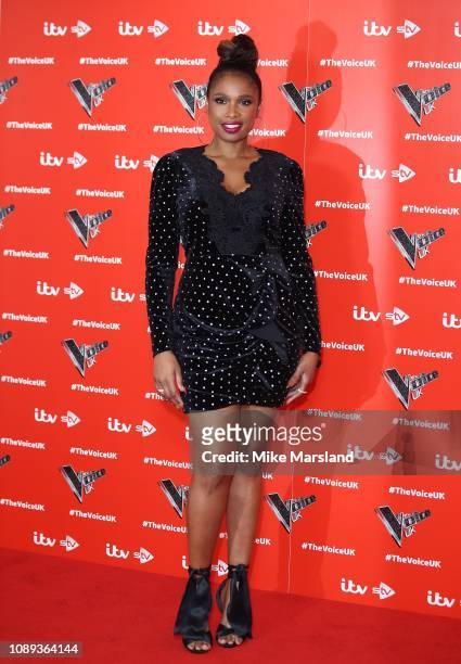 Jennifer Hudson during The Voice UK 2019 launch at W hotel, Leicester Sq on January 03, 2019 in London, England.