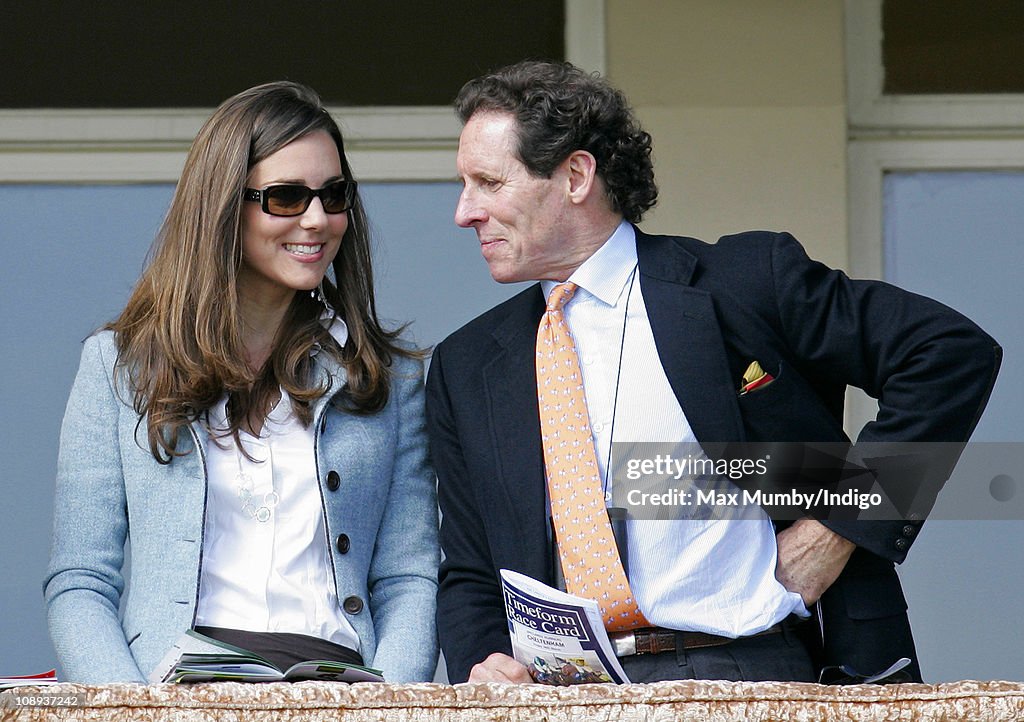 Kate Middleton Attends The Cheltenham Horse Racing Festival